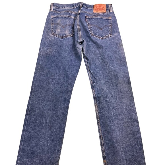 Vintage Levi’s 501XX button fly USA straight leg 32 x 31 - Picture 3 of 9